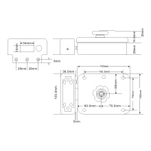 不銹鋼單頭電機(jī)鎖